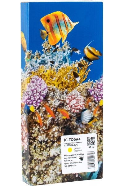 Картридж Barva Epson T05A4 Epson WF-С878R аналог C13T05A400 Yellow (IC-T05A4) Картридж Barva Epson T05A4 Epson WF-С878R аналог C13T05A400 Yellow (IC-T05A4)