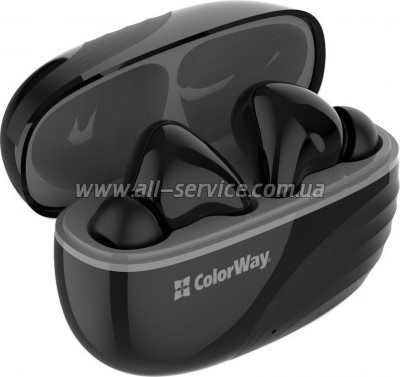 �������� ColorWay Slim TWS-5 Earbuds Black (CW-TWS5BK)
