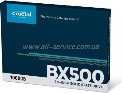  SSD 2.5" 1TB Micron (CT1000BX500SSD1)