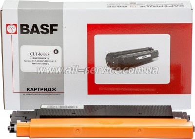  BASF Samsung CLP-320/ 320N/ 325/ CLX-3185  CLT-K407S Black (BASF-KT-CLTK407S)