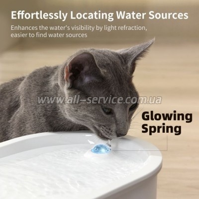   Uah Pet Glow Wireless Pet Fountain (UYSJ05QD)
