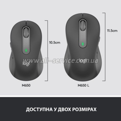  Logitech Signature M650 Wireless Graphite (910-006253)