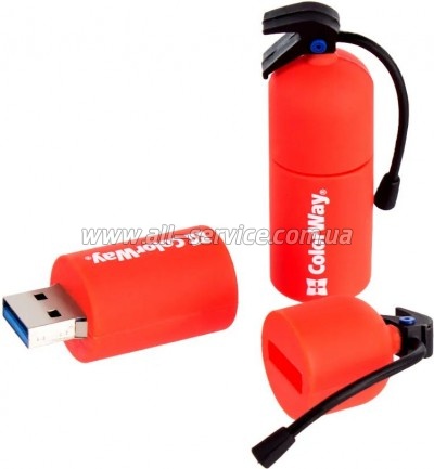 ��e��� ColorWay Fire 32GB USB 3.0 Red (CW-USBFE32)