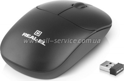  REAL-EL RM-313W Wireless Black (EL123200042)