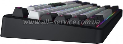  Hator Rockfall 3 Mecha TKL QMK/VIA Orange Wireless Black (HTK850UA)