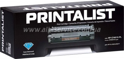  PRINTALIST HP LJ M252/ M277  CF401X Cyan (HP-CF401X-PL)