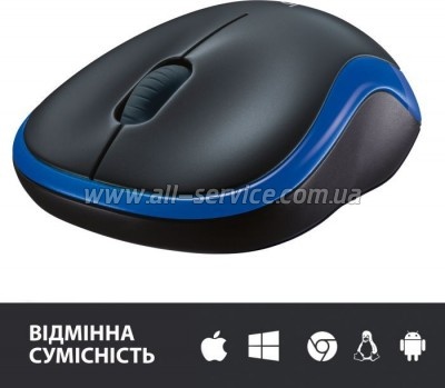  Logitech M185 blue (910-002239)