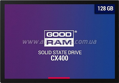 SSD  GOODRAM CX400 128GB SATAIII 3D TLC (SSDPR-CX400-128)
