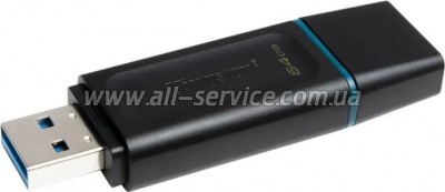 Kingston 2x64GB DT Exodia Black + Blue USB 3.2 (DTX/64GB-2P)