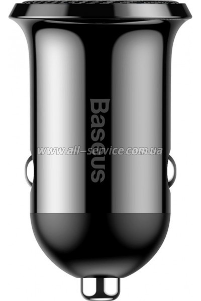 �������� ������� Baseus Grain Pro Car USB Black (CCALLP-01)