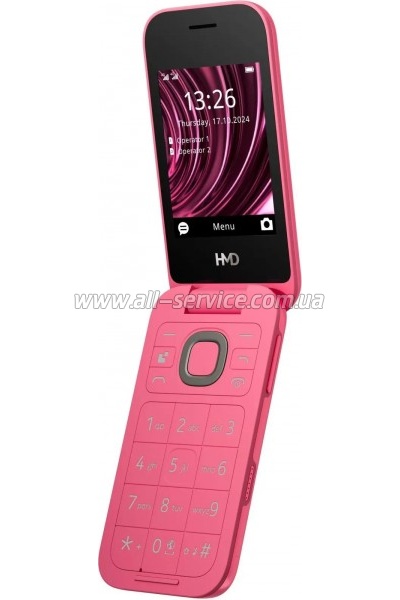   HMD 2660 4G Flip DS Red