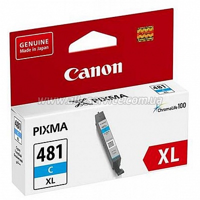  Canon CLI-481C XL Cyan (2044C001)