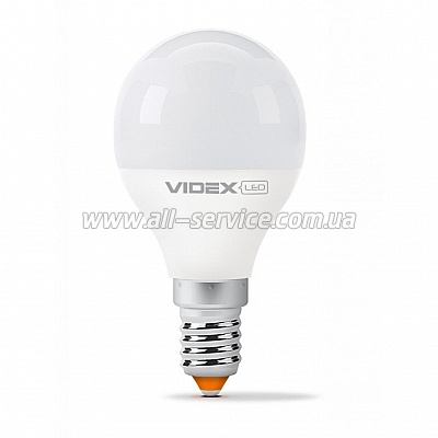  Videx LED G45e 7W E14 3000K 220V (VL-G45e-07143)