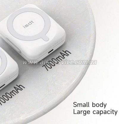   iSDT PB10 DW Portable Power Bank,3000mah (iSDT-PB10)