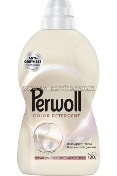 Гель для стирки Perwoll Renew Для светлых и белых вещей 1 л (9000101826876) Гель для стирки Perwoll Renew Для светлых и белых вещей 1 л (9000101826876)