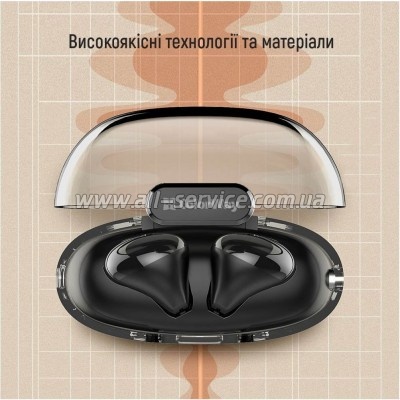  ColorWay Slim TWS-2 Earbuds Black (CW-TWS2BK)
