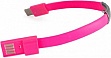 ���� ������ USB 2.0 AM to USB-C 0.18m pink Extradigital (KBU1780)