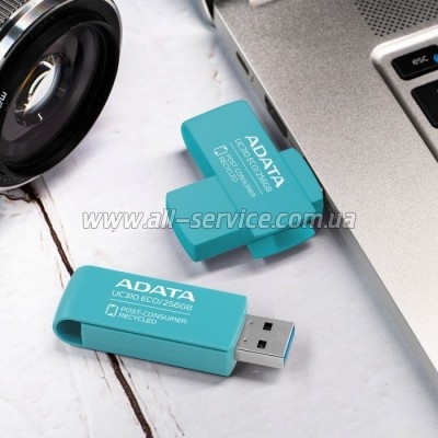  ADATA 256GB UC310 Eco Green USB 3.2 (UC310E-256G-RGN)