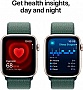- Apple Watch SE 2024 GPS 44mm Starlight Aluminium Case with Lake Green Sport Loop (MXEW3QH/A)