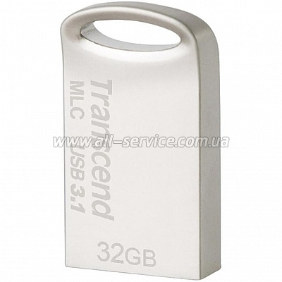  Transcend 32GB JetFlash 720 Silver Plating USB 3.1 (TS32GJF720S)