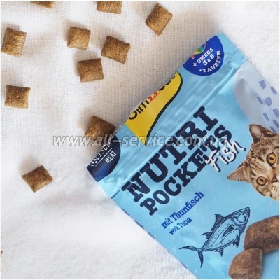    GimCat Nutri Pockets Fish  60  (4002064419633)