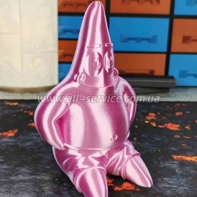 ������� ��� 3D-�������� AzureFilm PLA SILK 1,75mm 1kg Princes Gleam/Pink (FL171-4010)