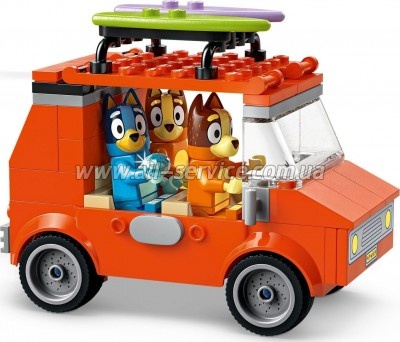 ����������� LEGO Bluey ���� � �������� ������� �� ���������� ���� (11202)