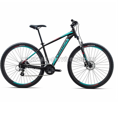  Orbea MX 29 50 18 XL Black - Turquoise - Red (I20621R3)