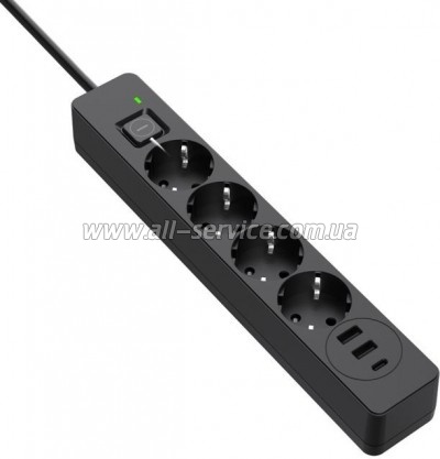   ColorWay CW-CHE435PDB, 4 / 3USB/ 5M (CW-CHE435PDB)