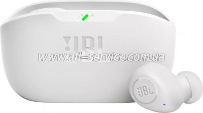  JBL Wave Buds TWS White (JBLWBUDSWHT)