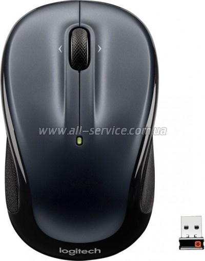  Logitech M325s Wireless Dark Silver (910-006812)