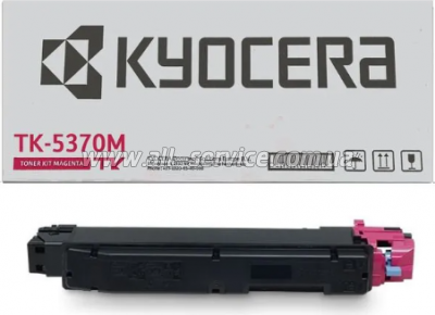 - Kyocera TK-5370 Kyocera Ecosys PA3500cx/ MA3500cix/ MA3500cifx Magenta (1T02YJBNL0)