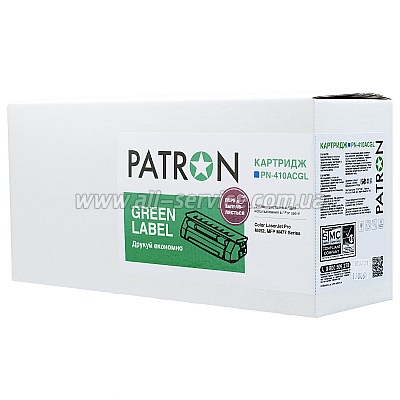  Patron Green Label HP CLJ CF411A  Pro M452/ M477 Cyan (PN-410ACGL)