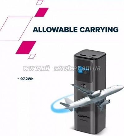   Canyon PB-2010 27000mAh (CNE-CPB2010DG)