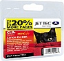  JetTec Canon Pixma iP4200/ iP4500/ iP6600  CLI-8B Black (1338BJT)