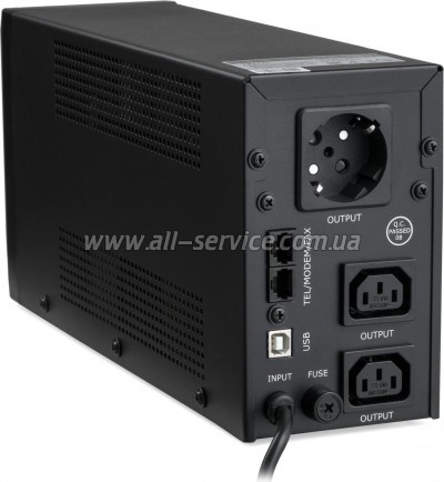  Vinga LED 650VA metal case with USB (VPE-650PRMU)