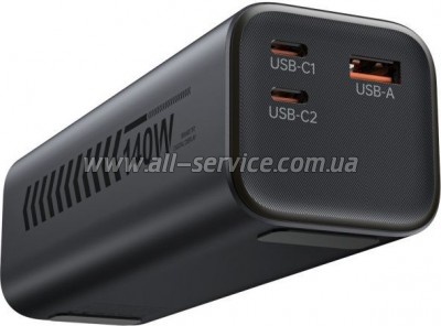   Choetech 27000mAh, PD/140W in/out, 2*USB-C/PD5.0, QC3.0/22W, TFT Display (B670-CCGY)