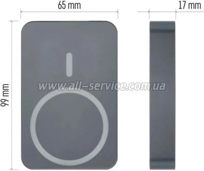 ������� ������������� EMOS 10000mAh WI1046 PD 20W grey (B0551GY)