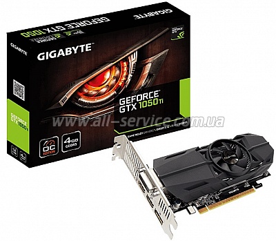  Gigabyte GeForce GTX1050TI (GV-N105TOC-4GL)