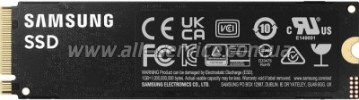  SSD M.2 2280 1TB 990 PRO Samsung (MZ-V9P1T0BW)