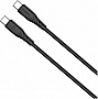 ���� ������ USB-C to USB-C 1.0m 3A 60W textured PVC black ColorWay (CW-CBPDCC094-BK)