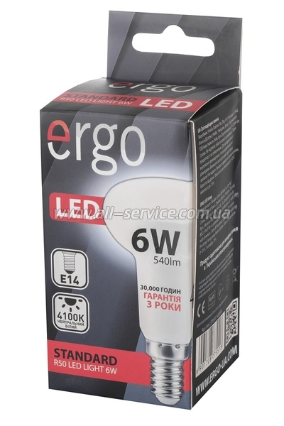  ERGO Standard R50 E14 6W 220V 4100K (LSTR50E146ANFN)