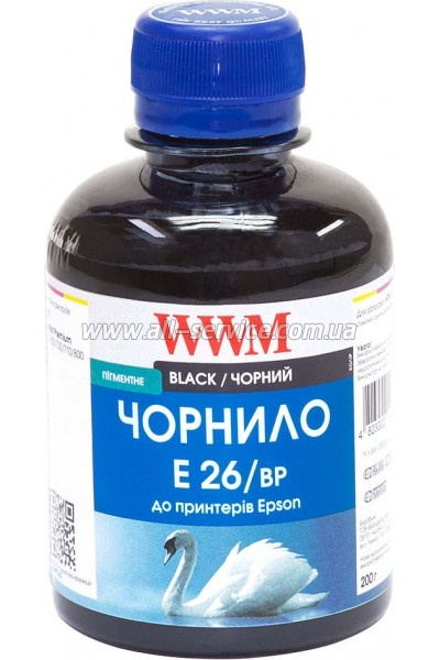 Чернила WWM 200г EPSON Expression Premium XP-600/ XP-605/ XP-700 Black Pigment (E26/BP) Чернила WWM 200г EPSON Expression Premium XP-600/ XP-605/ XP-700 Black Pigment (E26/BP)