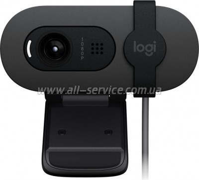 - Logitech Brio 105 Full HD 1080p Graphite (960-001592)