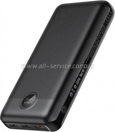 ������� ������������� Veger 30000mAh L30 PD 20W black (6970453554167)