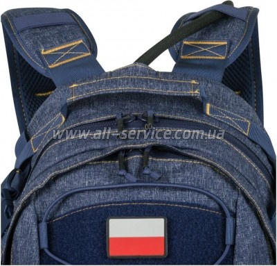   Helikon-Tex 21 Backpack - Nylon Polyester Blend - Melange Grey (PL-EDC-NP-M3)