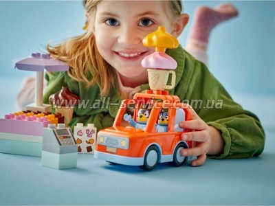 ����������� LEGO DUPLO Bluey ����������� � ��������� � ���� (10458)
