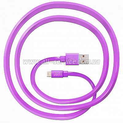  JUST Freedom Lightning USB (MFI) Cable Pink (LGTNG-FRDM-PNK)