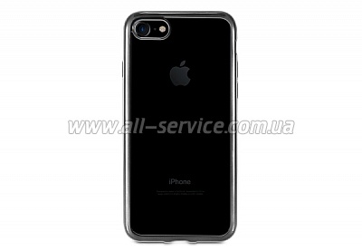 ����� Utty Electroplating ��� Apple iPhone 7 Black (236205)