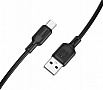 ���� ������ USB 2.0 AM to USB-C 3.0m silicone BX113 black BOROFONE (6941991115554)